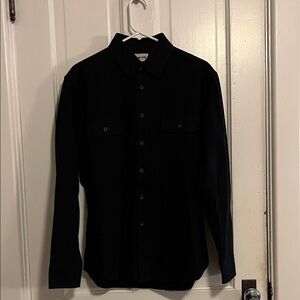 Taylor Stitch Men's Black Yosemite Flannel.
